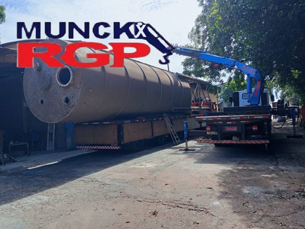 Munck Ribeirão Preto equipamentos de alta capacidade para garantir agilidade e segurança em cada operação