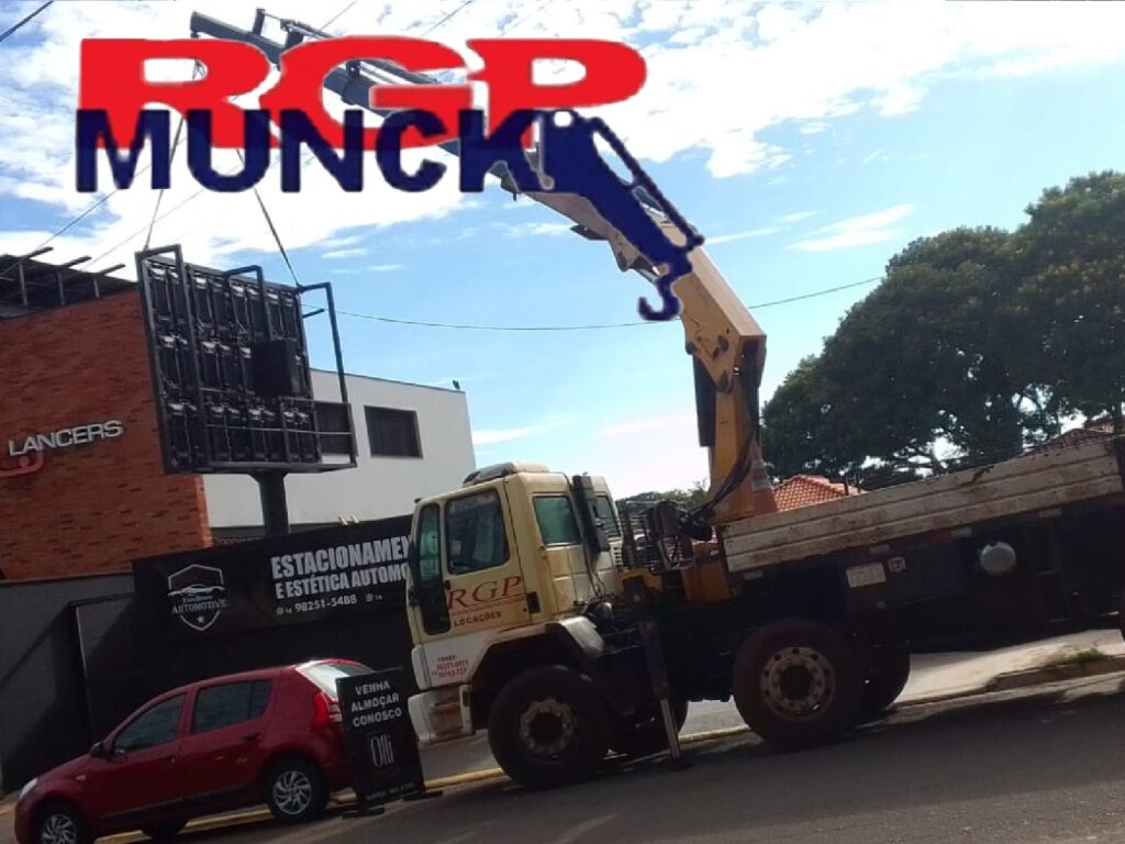 Caminhão munck Ribeirão Preto indústrias que precisam realizar içamento
