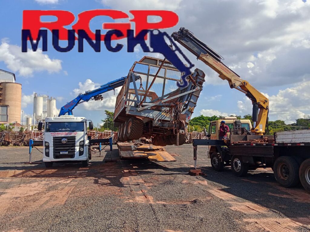 Serviço de munck Ribeirão Preto surge como uma solução moderna e eficiente para empresas